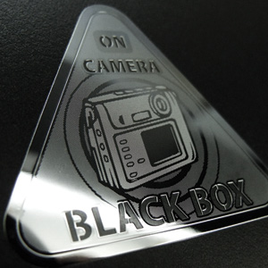 금속 블랙박스 카메라 스티커[A Type]